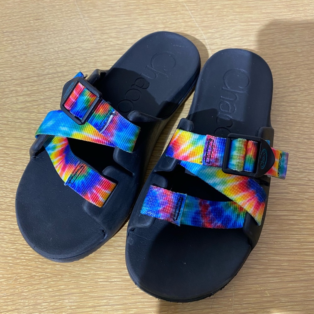 Chaco Kids Sandals - Black and Multicolor